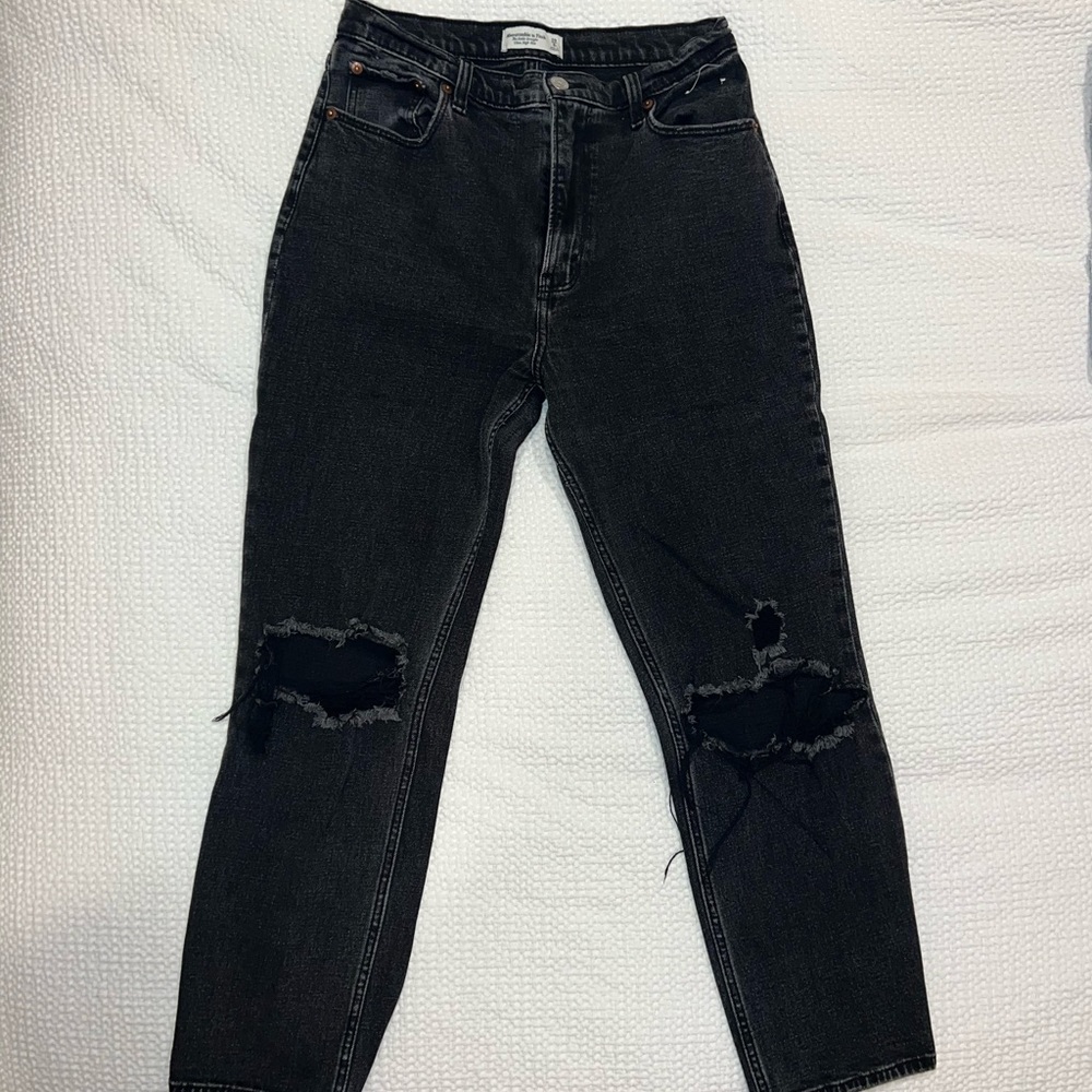 Abercrombie Black Wash Jeans